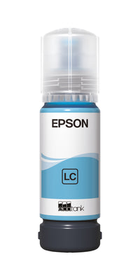 Epson 108 Ecotank Light Cyan Ink Bottle 70ml, 2100 Photos