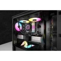 Corsair iCUE H100i ELITE LCD 240mm AIO CPU Liquid Cooler with ARGB Fans