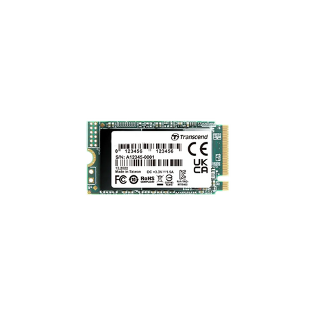 Transcend 400S 512GB M.2 2242 NVMe PCIe SSD 2000MB/s Read