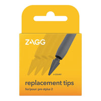 ZAGG Pro Stylus 2 Replacement Tips Pack of 4 Grey