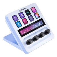 Elgato Stream Deck+ White 8-Key LCD Streaming Console with 4 Rotary Dials