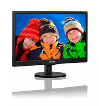 Philips Monitor 19.5", 1600x900, VGA, HDMI, Cables incl, VESA, Internal Power Supply, 3 Ye