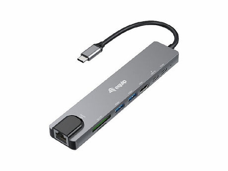 EQUIP HUB, USB-C 8IN1 MULTIFUNCTION HUB