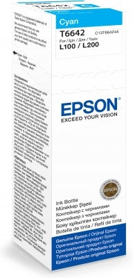 Epson 664 Cyan EcoTank Ink Bottle 70ml