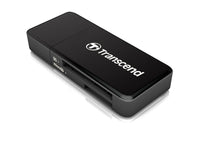 Transcend RDF5K SD MicroSD Card Reader USB 3.2 Gen 1 Type-A Black