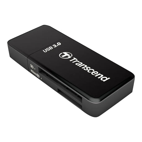 Transcend RDF5K SD MicroSD Card Reader USB 3.2 Gen 1 Type-A Black