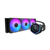 Cooler Master MasterLiquid Atmos II 360 AiO CPU Cooler LCD Display ARGB Black LGA1851 AM5