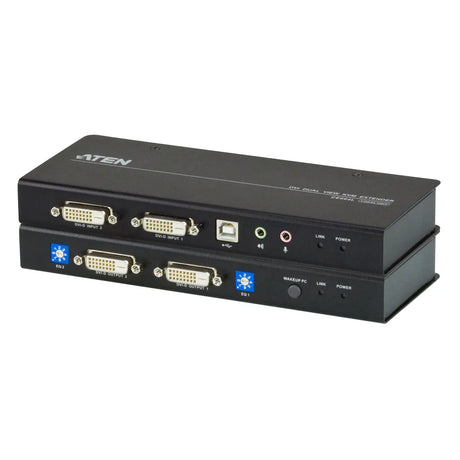 Aten CE604 4-Port DVI USB KVM Extender