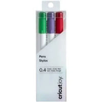 Cricut Fine Point Pen 3PK Rd Gn Vt