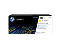HP 212X High Yield Yellow Original LaserJet Toner Cartridge 10000 Pages