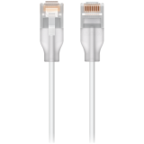Ubiquiti UACC-Cable-Patch-EL-3M-W Nano-thin patch cable with 2.5 GbE support designed to show Etherlightin™ effects