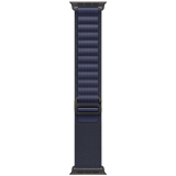 49mm Navy Alpine Loop - Small - Black Titanium Finish