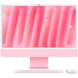 24-inch iMac with Retina 4.5K display: Apple M4 chip with 10‑core CPU and 10‑core GPU, 16GB, 256GB SSD - Pink,Model A3137