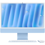 24-inch iMac with Retina 4.5K display: Apple M4 chip with 10‑core CPU and 10‑core GPU, 16GB, 256GB SSD - Blue,Model A3137