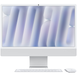 24-inch iMac with Retina 4.5K display: Apple M4 chip with 10‑core CPU and 10‑core GPU, 16GB, 256GB SSD - Silver,Model A3137