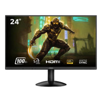 AOC 23.8-inch Full HD 100Hz 1ms VA Monitor Adaptive-Sync HDMI VGA Black