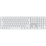 Magic Keyboard with Touch ID and Numeric Keypad for Mac models with Apple silicon - International English - White Keys,Model A3119