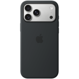 iPhone 17 Pro Max Silicone Case with MagSafe - Black,Model A3560