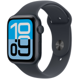 Apple Watch SE 3 GPS 44mm Midnight Aluminium Case with Midnight Sport Band - M/L, Model A3325