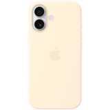iPhone 17 Silicone Case with MagSafe - Vanilla,Model A3558