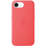 iPhone 17e Silicone Case with MagSafe - Bright Guava,Model A3646