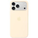 iPhone 17 Pro Max Silicone Case with MagSafe - Vanilla,Model A3560