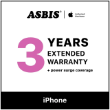 Additional 3-years warranty + power surge coverage for iPhone 17 Pro