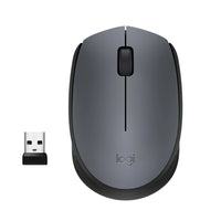Logitech M170 Wireless Optical Mouse 1000 DPI USB Nano Receiver 12-Month Battery (Grey)