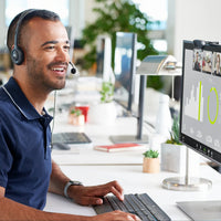 Logitech C270 HD 720p Webcam with Built-in Microphone