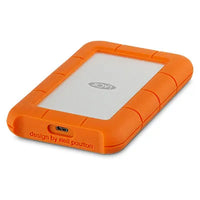LaCie Rugged 1TB USB-C 2.5-inch Portable External HDD Orange 130MB/s USB 3.2 Gen 1