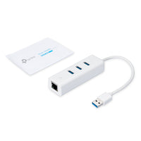 TP-Link USB 3.0 3-Port Hub & Gigabit Ethernet Adapter