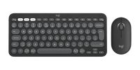 Logitech MK380 Multi-Device Wireless Keyboard and Mouse Combo Graphite