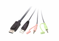 Aten USB 2-Port DisplayPort Cable With Remote Port Selector KVM Switch