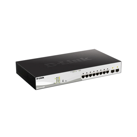 D-Link DGS-1210-10MP 8-Port Gigabit PoE+ Smart Managed Switch