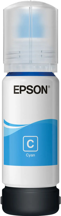 Epson 101 Cyan EcoTank Ink Bottle 70ml Pigment-Based