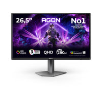 AOC AGON PRO AG276QZD2 26.5-inch QHD 240Hz 0.03ms QD-OLED Gaming Monitor DisplayHDR 400