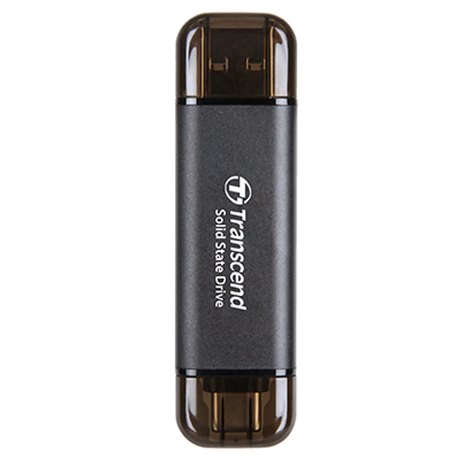 Transcend ESD310C 256GB USB 3.2 Gen 2x2 Portable SSD 1050/950MB/s (Black)