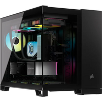 Corsair 2500X Midi Tower ATX PC Case Tempered Glass Side Panel (Black)