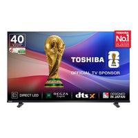 Toshiba 40-inch FHD VIDAA Smart TV REGZA Engine Dolby Audio Game Mode Wi-Fi