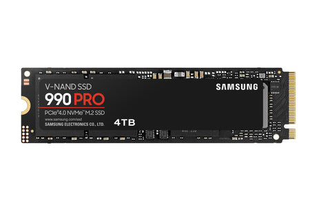 Samsung 990 Pro 4TB M.2 NVMe PCIe 4.0 SSD 7450/6900 MB/s V-NAND AES-256