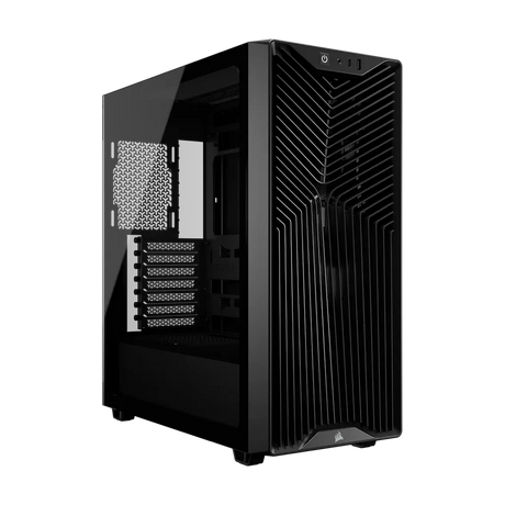 Corsair 3200D RS Mid-Tower PC Case Black 3x RS120 Fans 375mm GPU Clearance 360mm Radiator