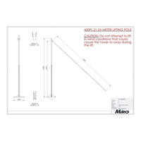 Lattice Mast Lifting Pole