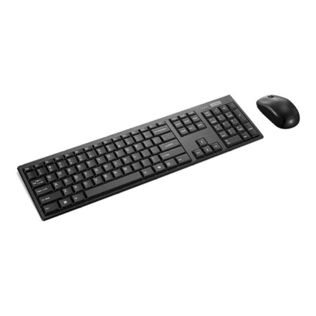 Lenovo 100 Wireless Keyboard and Mouse Combo 2.4GHz USB Receiver Black