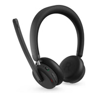 Lenovo Dual-Mode Wireless ANC Headset 6550 Microsoft Teams Certified Bluetooth 5.3 60hr Battery Black