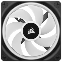 Corsair iCUE LINK LX120 RGB 120mm PWM Fan 480-2400 RPM 63.1 CFM (Black/White)