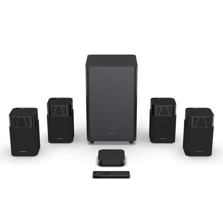 Hisense HT Saturn 4.1.2 Channel 720W Home Theatre Soundbar System Dolby Atmos DTS:X Wireless Subwoofer