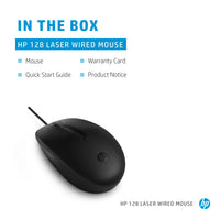HP 128 LaserWired Mouse
