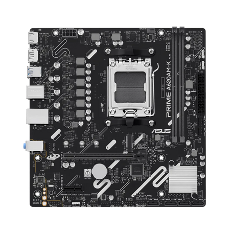 ASUS Prime A620AM-K Micro-ATX Motherboard AMD AM5 DDR5 PCIe 4.0 Ryzen 9000 GbE