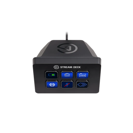 Elgato Stream Deck Mini 6-Key USB Customizable Streaming Controller (Black)