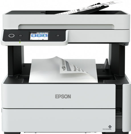 Epson Ecotank M3170, A4 Mono 4-in-1 ,USB, WiFi, Wi-Fi Direct & Ethernet  White Printer